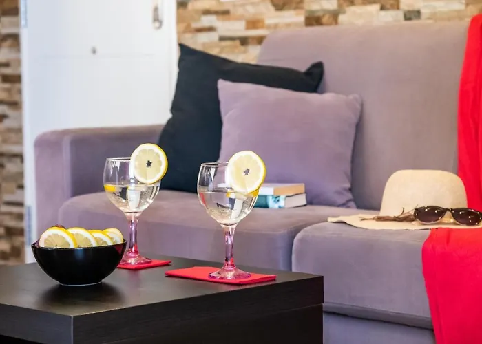 公寓 Rosamar 313 Luxury Vista Al Mar Wifi 洛斯克里斯蒂亚诺斯